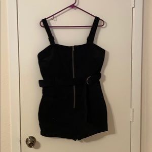 Vintage corduroy belted jumper